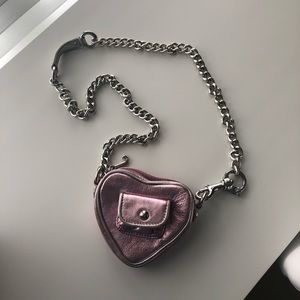 Juicy Couture Heart Shaped Crossbody Purse